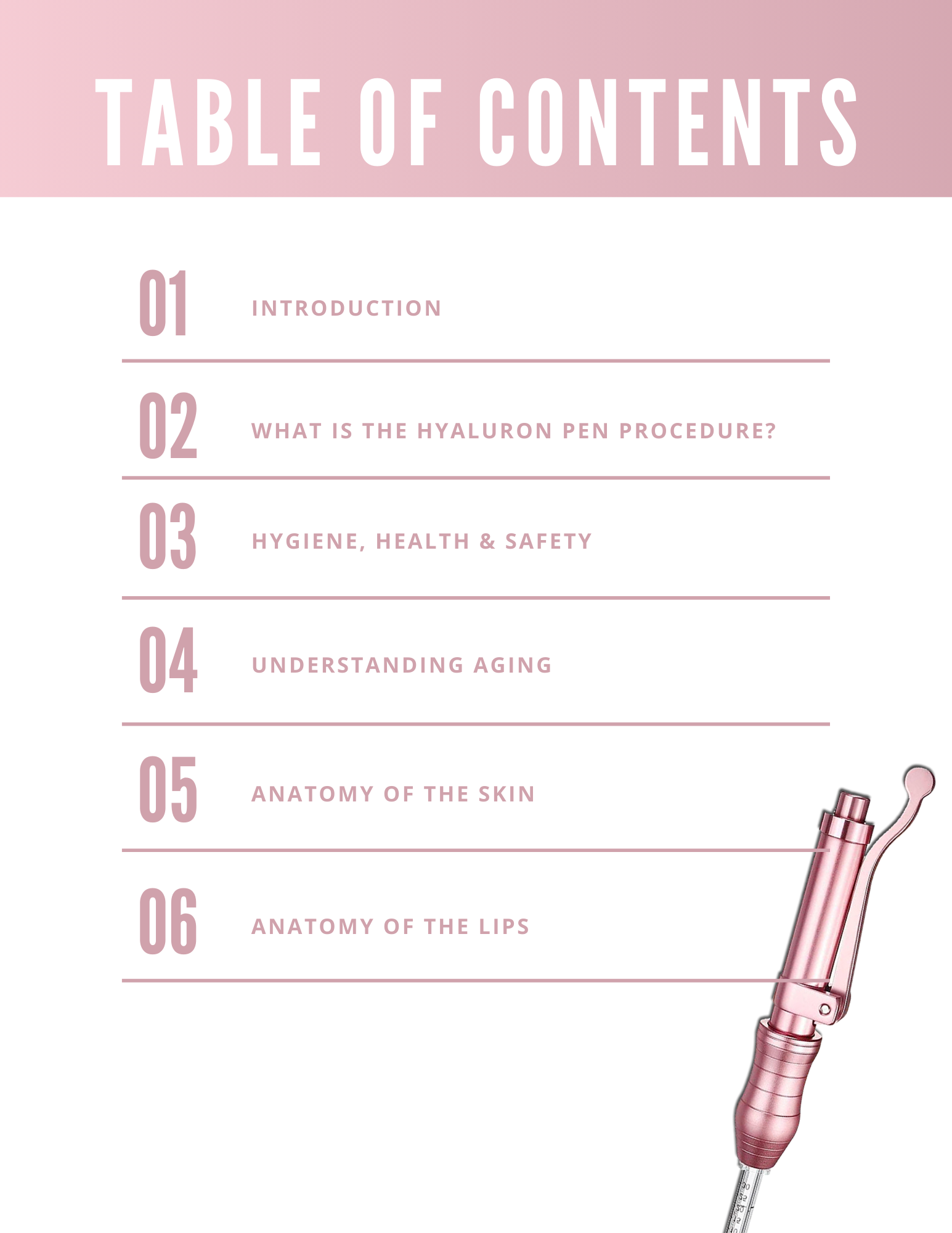 HYALURON PEN EBOOK