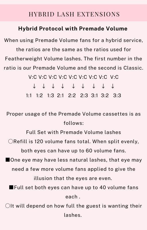 THE ULTIMATE Classic, hybrid & volume Lash Extensions